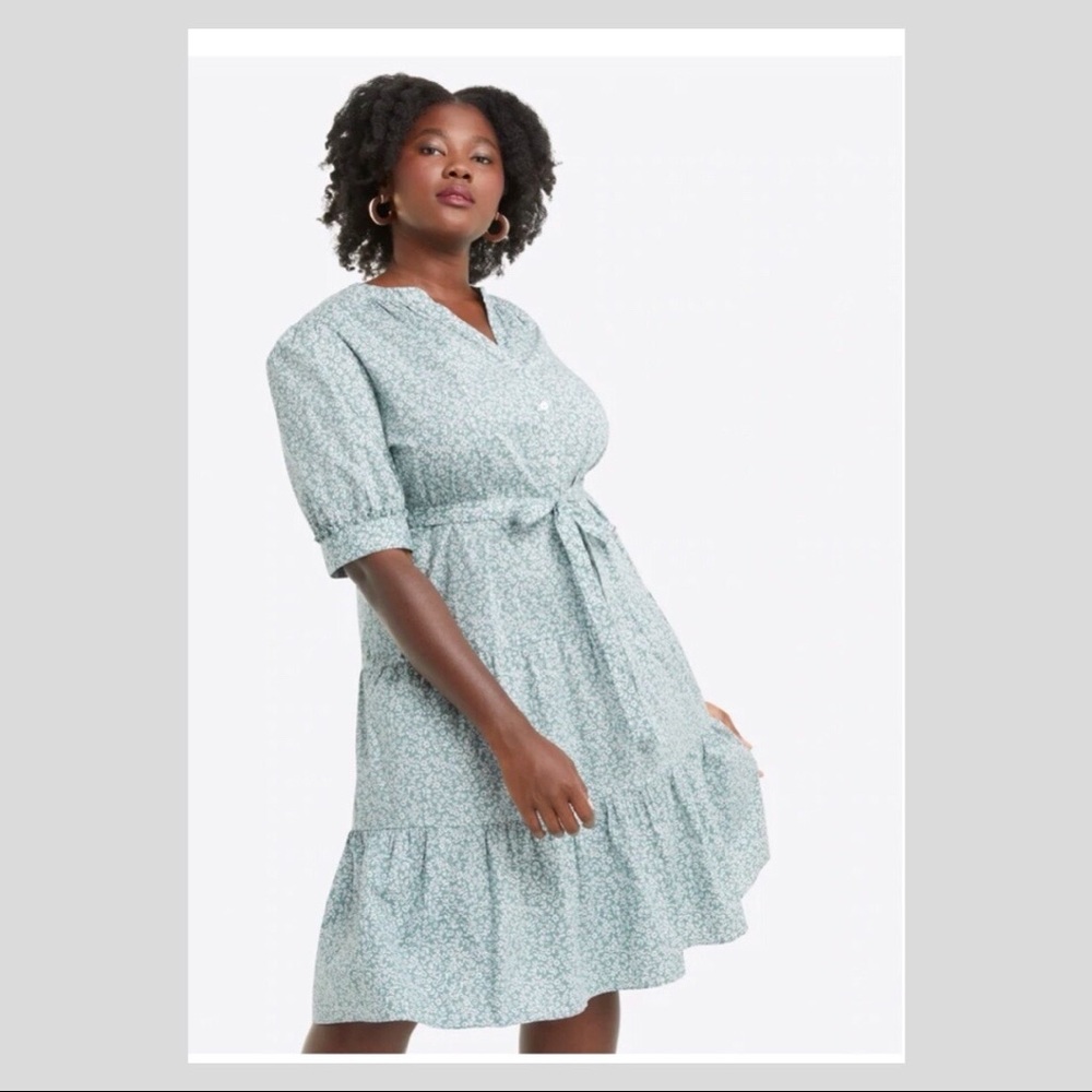 Draper James Loretta Shirt Dress in Fall Vines